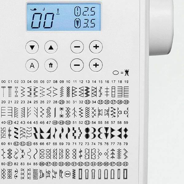 MEDION SD 36 Digitale Naaimachine - 270 Steken - 700 t/min - Wit-2