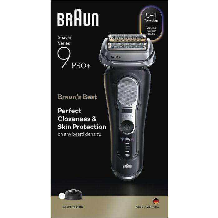 BRAUN Elektrisch Scheerapparaat - Series 9 9610s - Zwart - 60 min Batterijduur - 240V-2