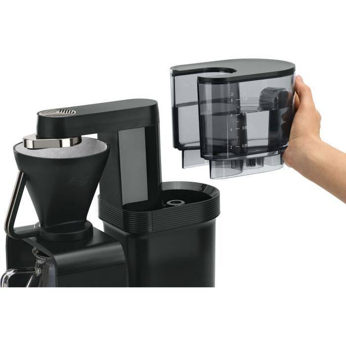 MELITTA Filter Koffiezetapparaat, 1515 W, 2-8 Kopjes, Zwart/Chroom, Epour 1024-11-1