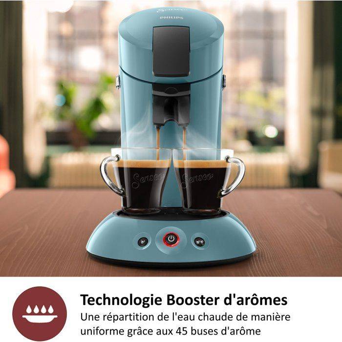PHILIPS Pod Koffiezetapparaat - SENSEO - HD6553/21 - Original - Blauw/Grijs-3