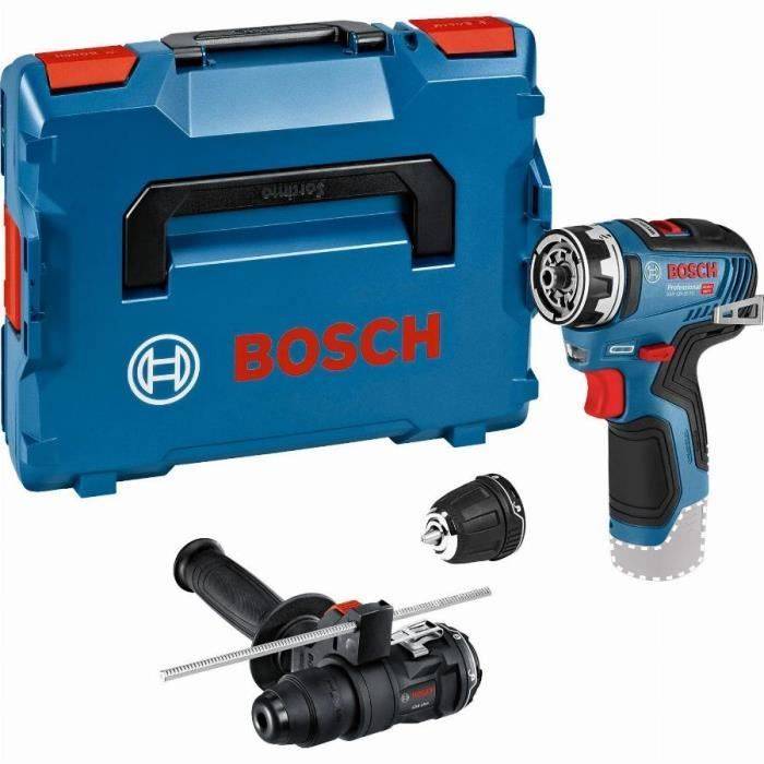 Bosch Professional GSR 12V-35 FC Accuboormachine + GFA 12-H + GFA 12-B + L-BOXX - 06019H300B-0