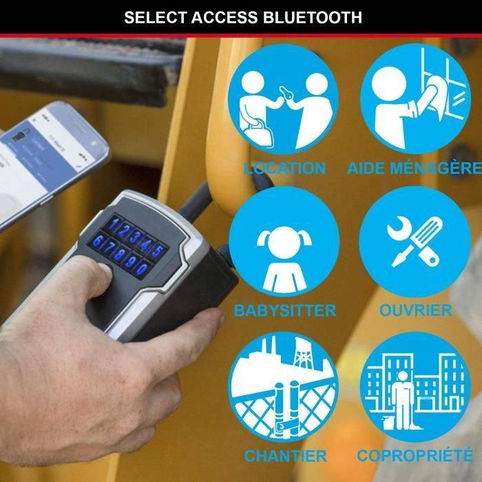 MASTER LOCK Verbonden Sleutelbox - Bluetooth of Combinatie - Met Haak-1