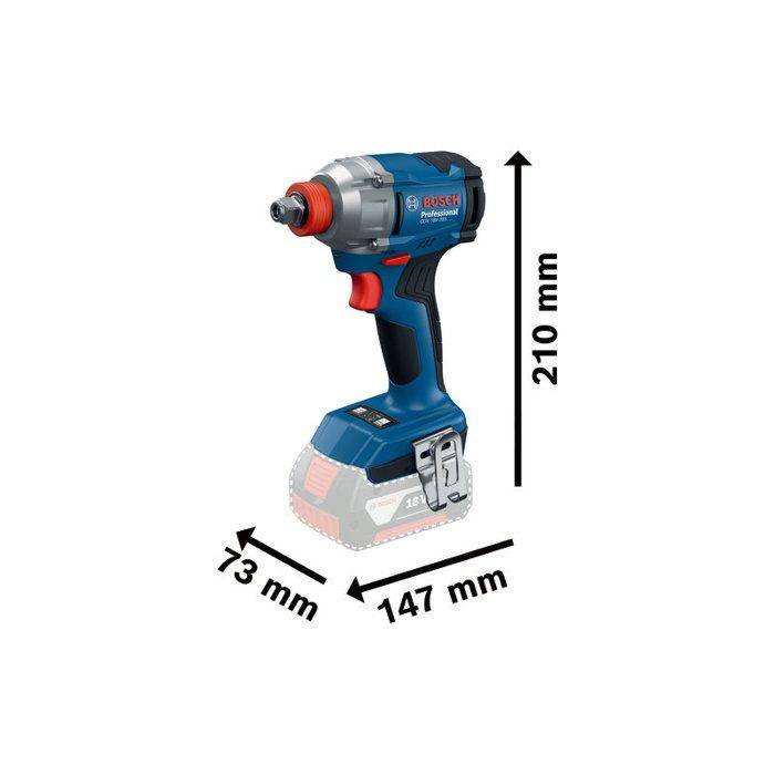 BOSCH Combo Kit - GSR 18V-65 + GDX 18V-285 + GBH 18V-22 - 3x5,0Ah Accu + Oplader 12V-18V-80-1