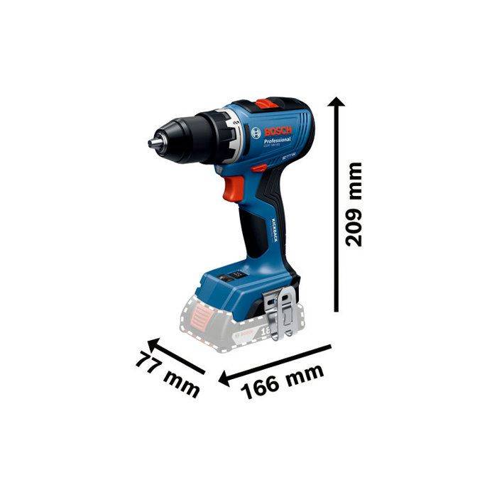 BOSCH Combo Kit - GSR 18V-65 + GDX 18V-285 + GBH 18V-22 - 3x5,0Ah Accu + Oplader 12V-18V-80-2