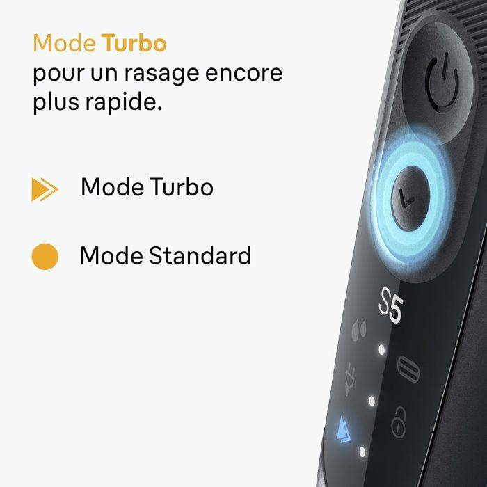 BRAUN Series 5 Elektrisch Scheerapparaat - Zwart en Blauw - 50 minuten accuduur - 5 minuten snelladen 50-Minute 5-Minute-2