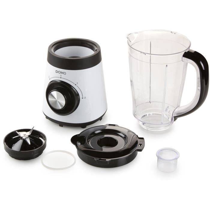 DOMO Blender DO9203BL - 500W - 1,5 L - Grijs-1