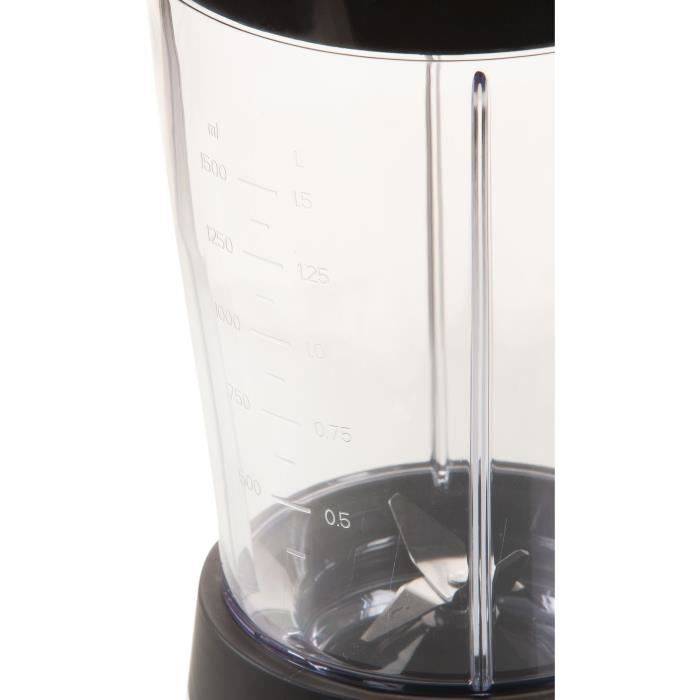 DOMO Blender DO9203BL - 500W - 1,5 L - Grijs-3