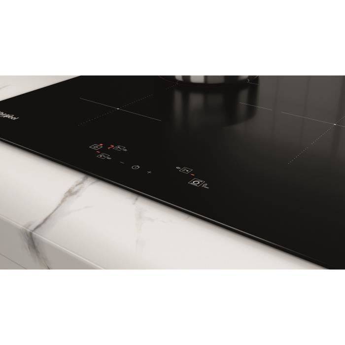 WHIRLPOOL Inductiekookplaat - WSQ1160NE - 3 Branders - 60 cm - Zwart-2