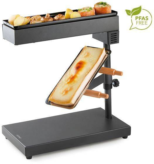 DOMO Raclette Grill - DO1145RC - Traditionele Raclette - PFAS-vrije Coating - 1000 W-0
