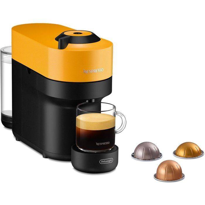 Nespresso De'Longhi Capsule Koffiemachine - Vertuo Pop - ENV90.Y - Geel-0