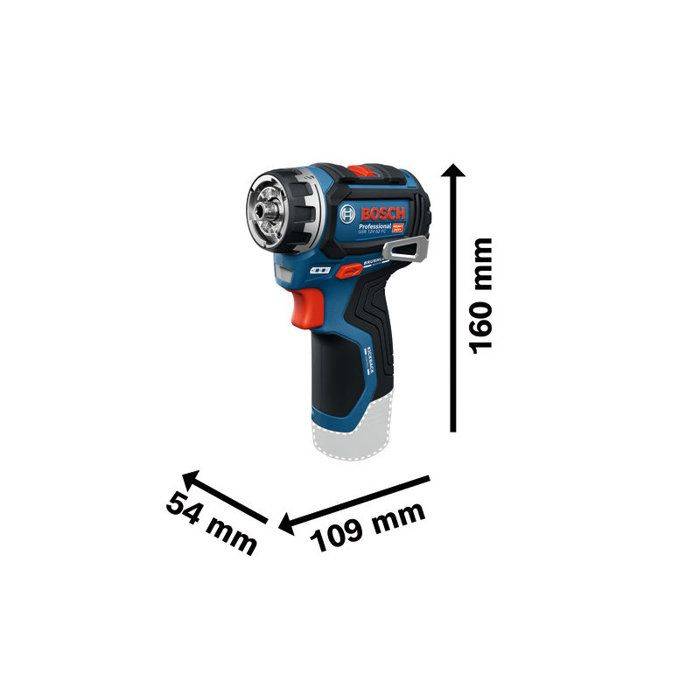 BOSCH PROFESSIONAL Draadloze Boor/Schroefmachine Flexiclick GSR 12V-32 FC - 2 x GBA 2,0 Ah Accu's + Oplader + Accessoire-2
