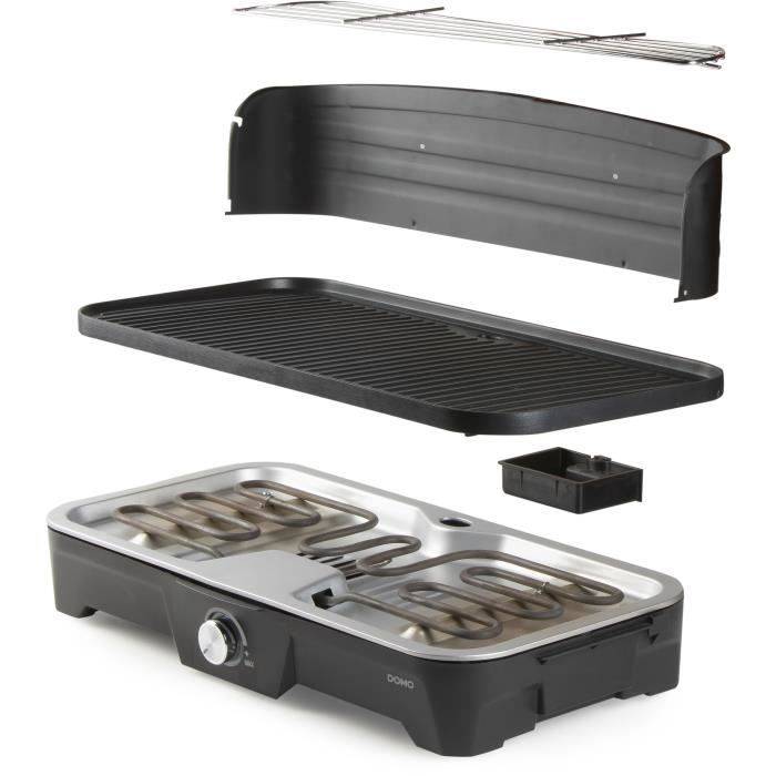 DOMO Elektrische Barbecue Tafelgrill DO9260G - Kookoppervlak 50 x 25 cm - 2200 W-2