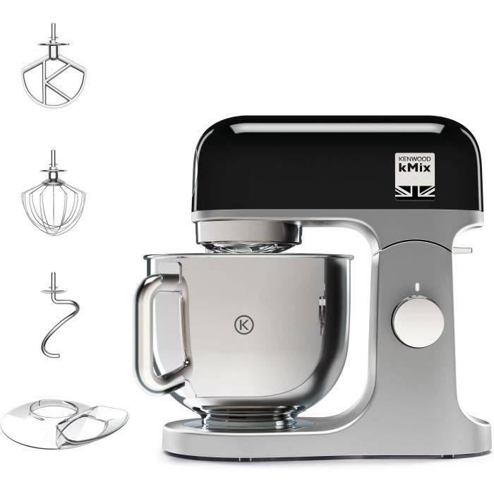 KENWOOD kMix KMX750BK Standmixer - 5 L kom - 6 snelheden - 3 accessoires - Zwart 5-liter-0