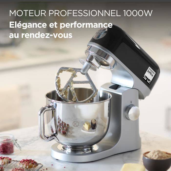 KENWOOD kMix KMX750BK Standmixer - 5 L kom - 6 snelheden - 3 accessoires - Zwart 5-liter-1