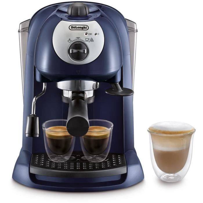 De'Longhi Pomp Espresso Machine - 1100 W - 15 Bar - Donkerblauw - EC191.CD-0