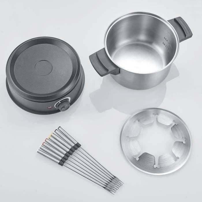 SEVERIN Fondue Set - FO2473 - 1,4 L - Voor 8 Personen - Verstelbare Thermostaat - 1500W-4