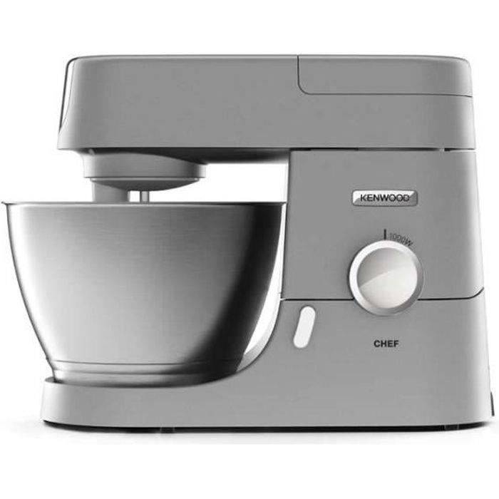 Kenwood Chef Stand Mixer - 1000W - 4,6 L RVS Kom - KVC3100S-2