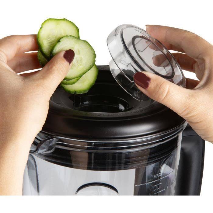 DOMO XPOWER Blender - DO747BL - 1500 W - 2 L - Grijs-4