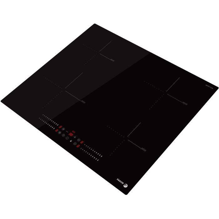 FAGOR Inductiekookplaat - FTI468 - 4 Branders - 59 cm - Zwart Glas-1
