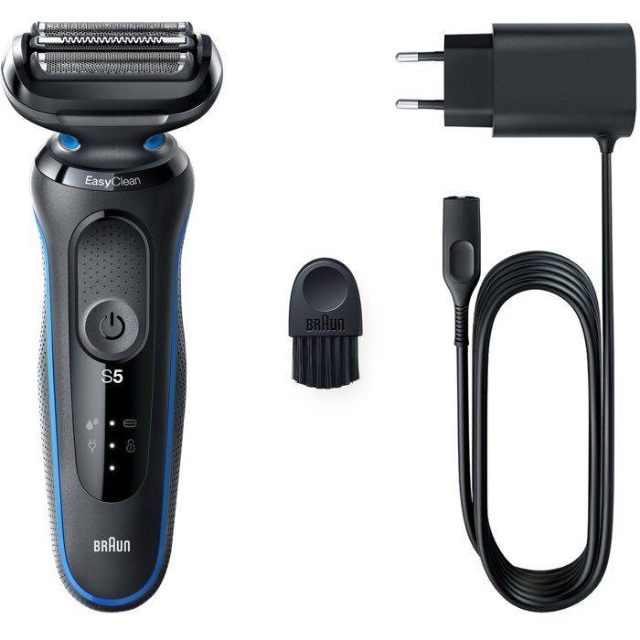 BRAUN Elektrisch Scheerapparaat - Series 6 - Zwart - 60 min Batterijduur - 2D Hoofd 60-minute 5-minute-0