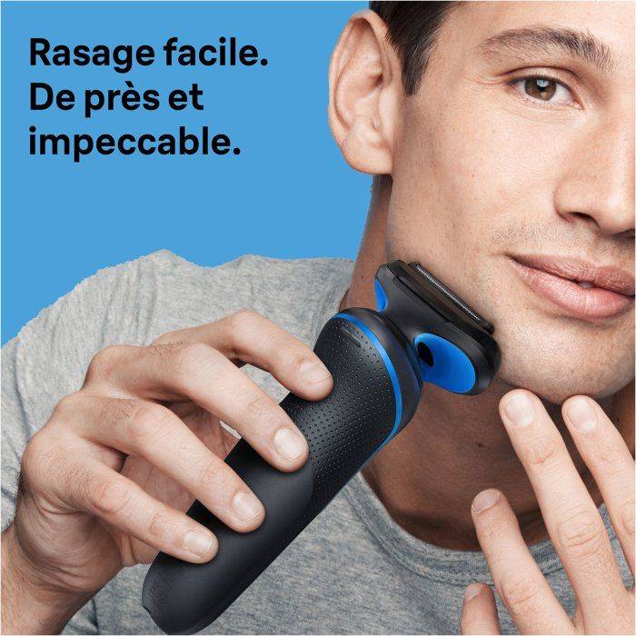 BRAUN Elektrisch Scheerapparaat - Series 6 - Zwart - 60 min Batterijduur - 2D Hoofd 60-minute 5-minute-2