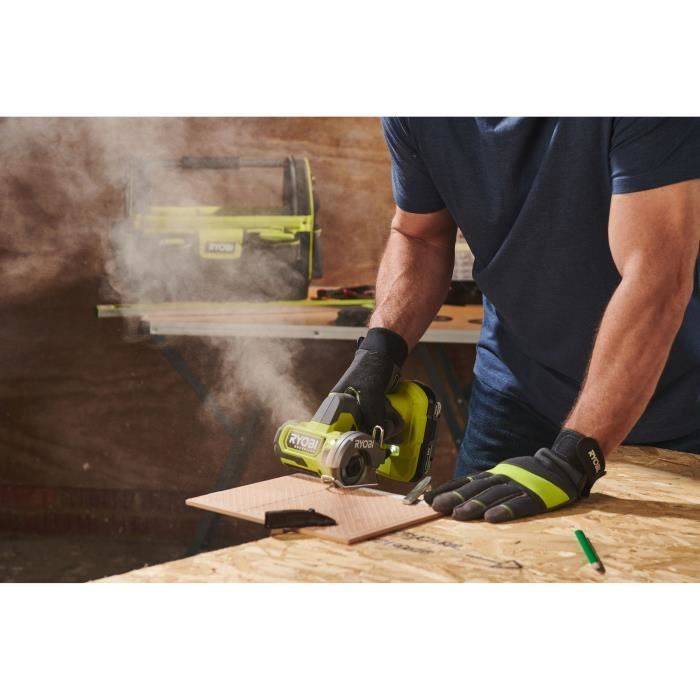 RYOBI Compacte Haakse Slijper - Borstelloos - 18V - 76 mm Diameter - 20.000 RPM - 16 mm Snijcapaciteit-3