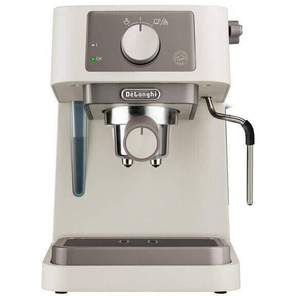 DELONGHI STILOSA EC235.CR Espressomachine - Enkele Pomp - RVS Boiler - ESE Compatibel - Stoommondstuk - Crème Afwerking-0