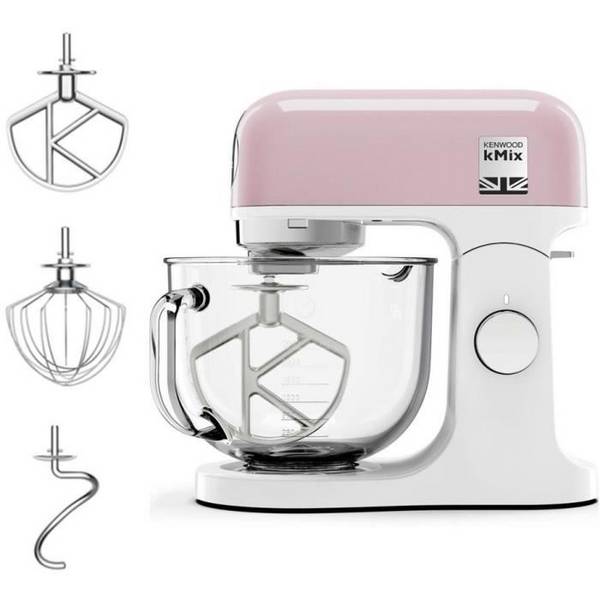 KENWOOD kMix KMX754PP Multifunctionele Stand Mixer - 1000W - 5 L Glazen Kom