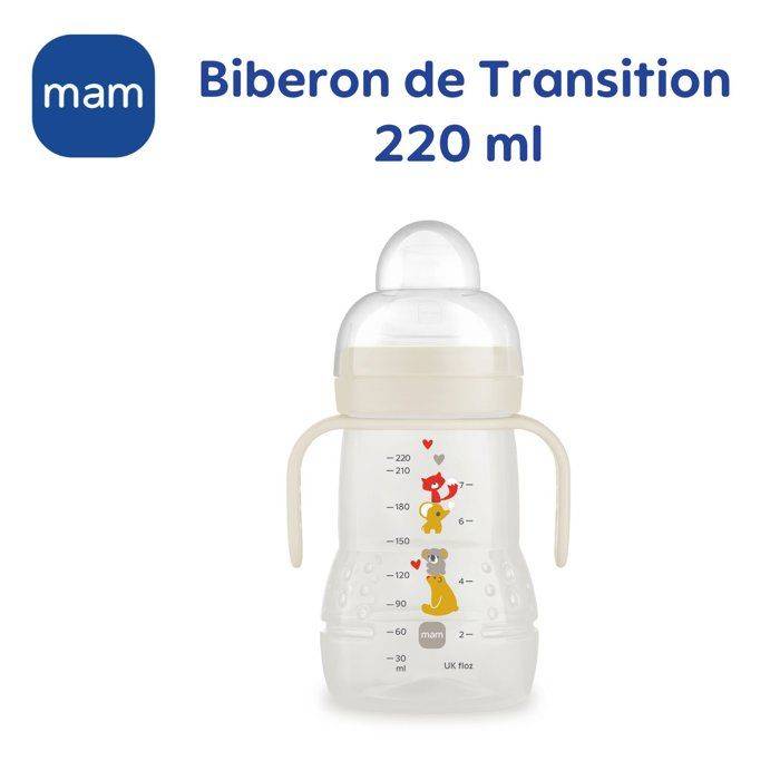MAM Overgangs Fles 220 ml Groene Druppel - 4 Maanden+-1
