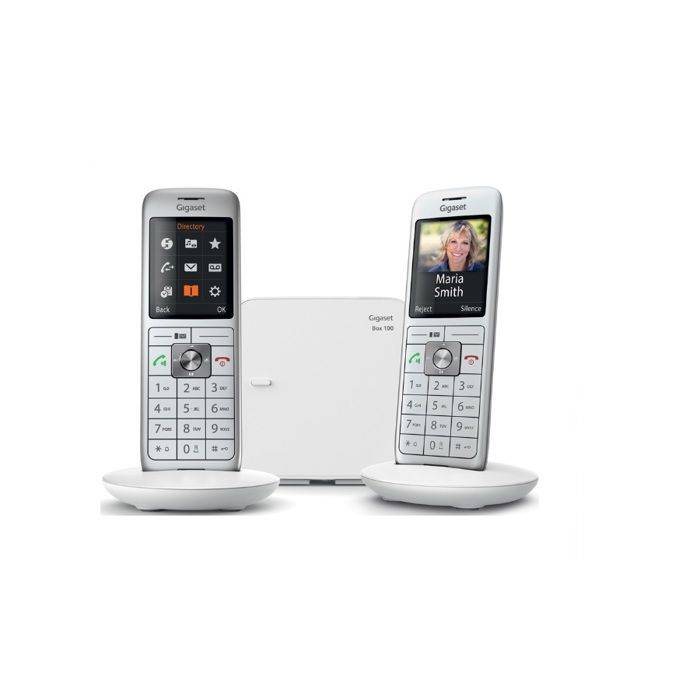 Gigaset CL 660 Duo Draadloze Telefoon - Wit - 400 Contacten-0