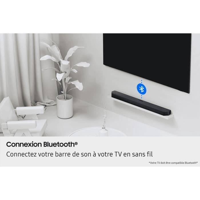 SAMSUNG Soundbar - HW-B460F - 2.1ch - 300W - 6,5" Draadloze Subwoofer - Adaptive Sound Lite-3