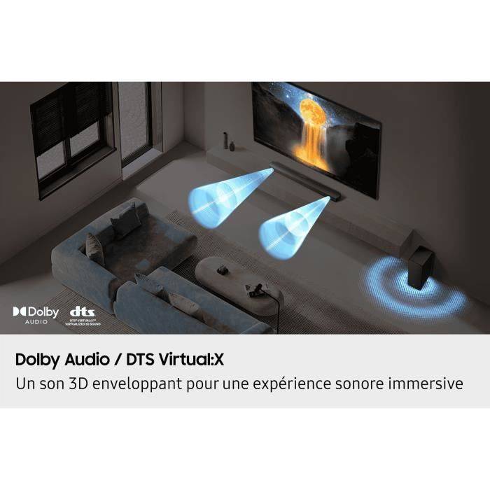 SAMSUNG HW-B66CF - 3.1ch Serie Soundbar - Draadloze Box 6,5'' - Adaptive Sound Lite-2