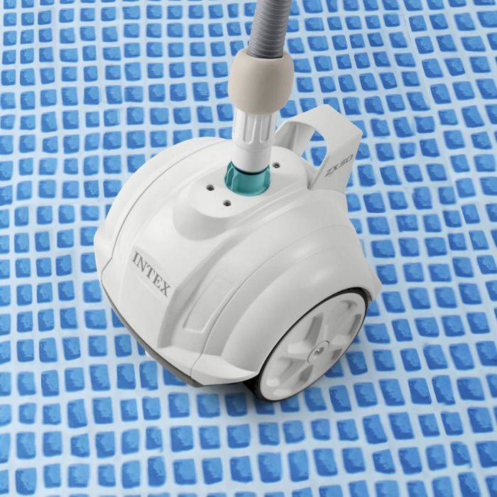 Intex Robotstofzuiger ZX50 met 2 Draaiborstels-1