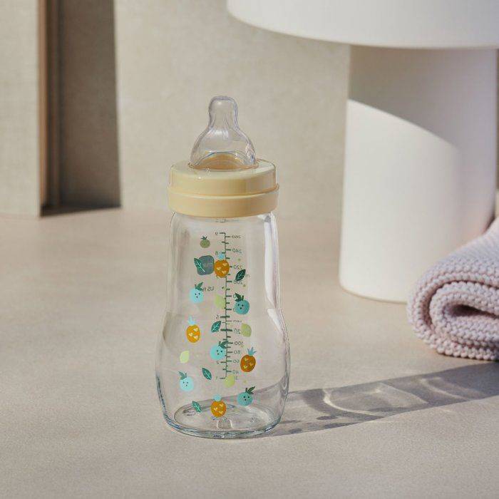 MAM Fles Glas 260 ml Witte Egel - 0 tot 6 Maanden-4