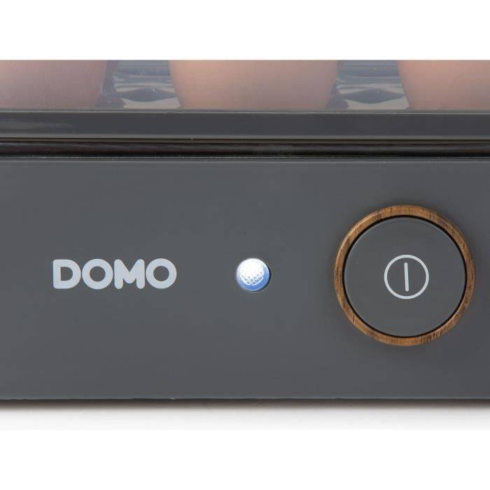 DOMO Eierkoker DO9283EK - 400 W - 6 eieren - Grijs-3