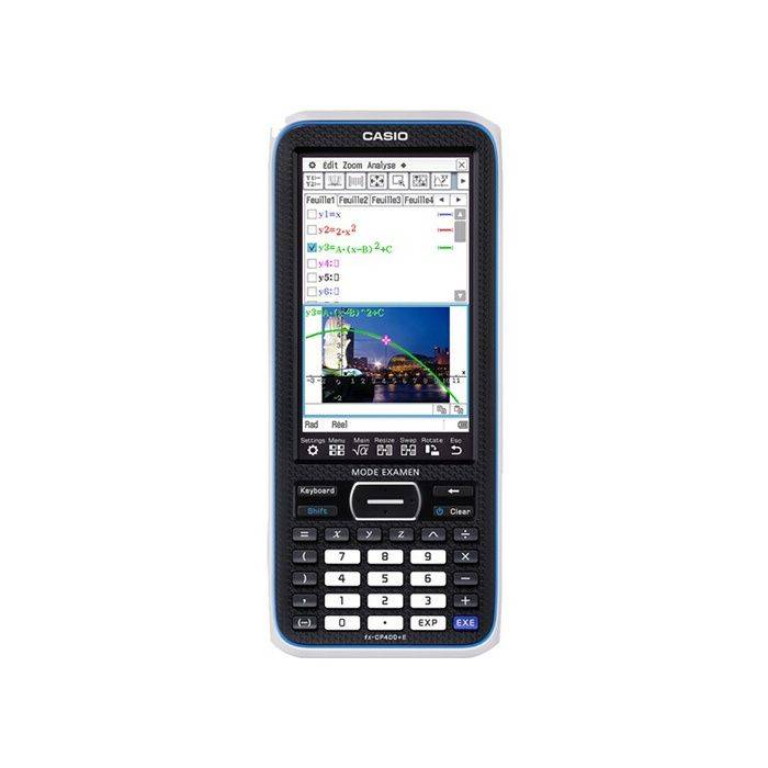 CASIO Grafische Calculator FX CP 400+E - Grijs-0
