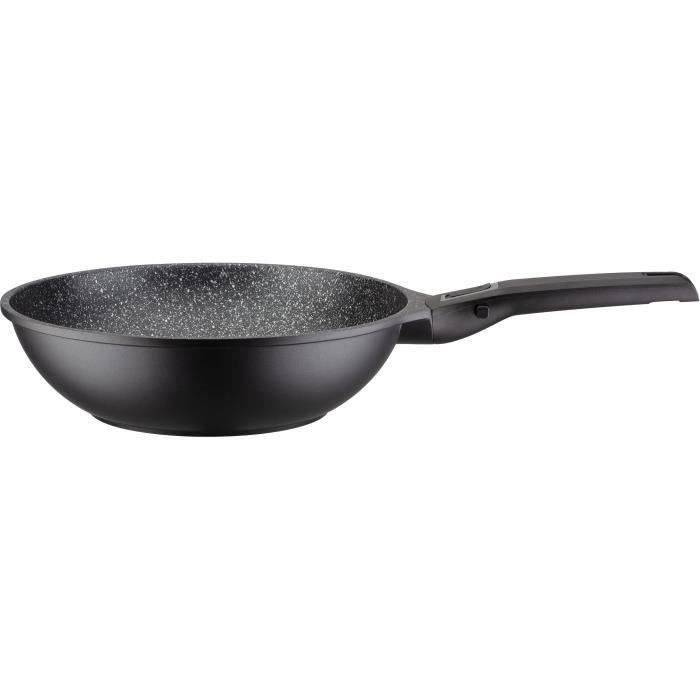 GSW Wok - EASY CLICK - Gietaluminium - Ø 28 cm - Geschikt voor alle kookplaten, inclusief inductie-4