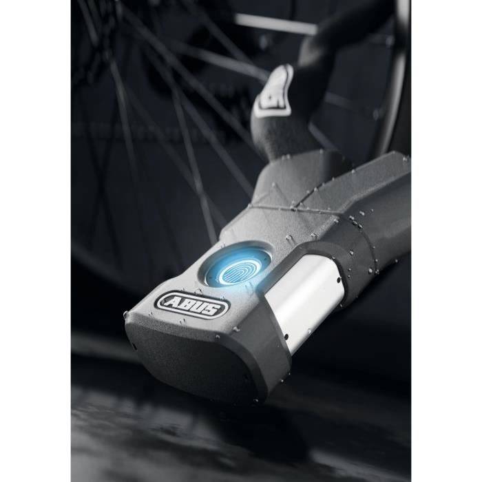 ABUS Kettingslot - 7807F/85 Yardo BK - Vingerafdruktechnologie - 85 cm-1