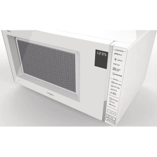 WHIRLPOOL MWP304W Vrijstaande Magnetron met Grill en Stoom - COOK30 - Wit - 30 L-2