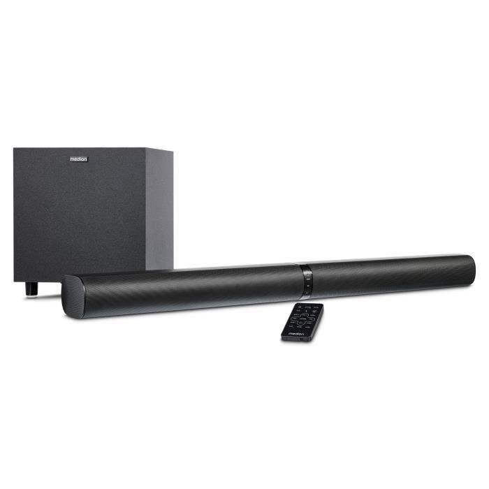 MEDION Soundbar 2.1 - 2x30W RMS + 60W RMS Subwoofer - Draadloze Box-0