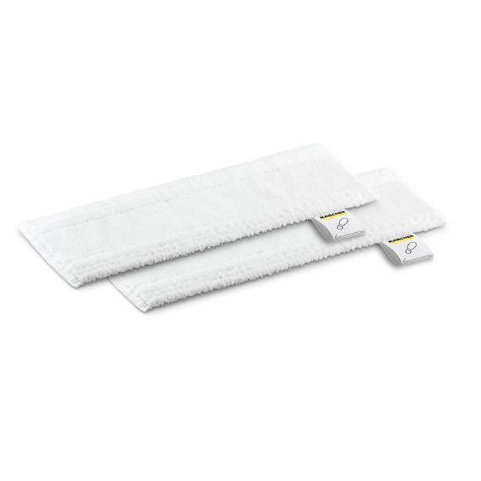 KARCHER Set van 2 Zachte Moppen voor EasyFix Mondstuk - Compatibel met SC 1, SC 2, SC 3, SC 4, SC 5-0