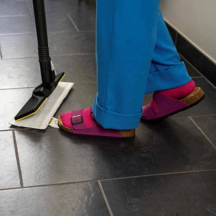 KARCHER Set van 2 Zachte Moppen voor EasyFix Mondstuk - Compatibel met SC 1, SC 2, SC 3, SC 4, SC 5-4
