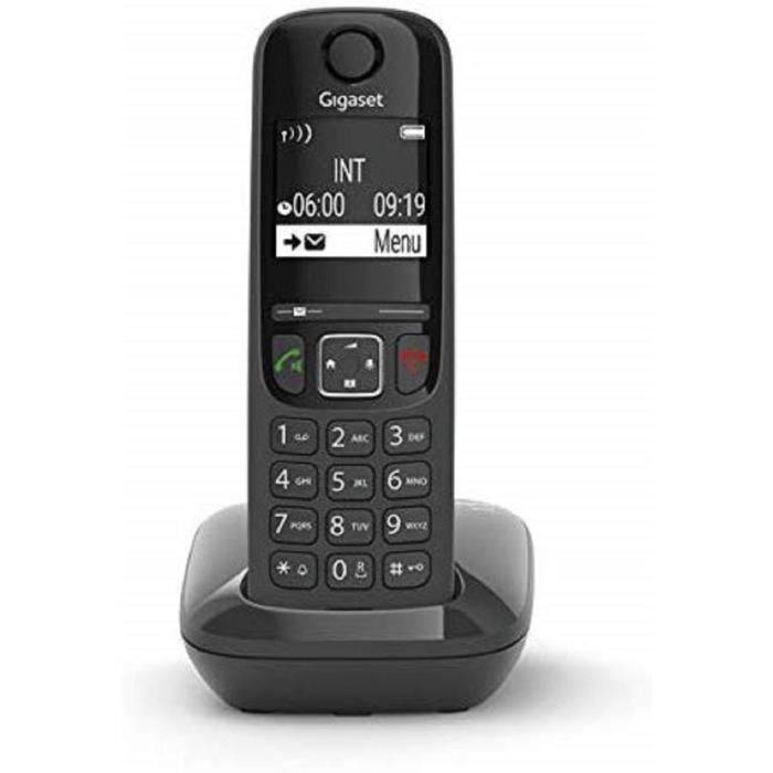 GIGASET AS690 Telefoon - Bedraad - Zwart - Hoogwaardige Handsfree, Belblokkering-1