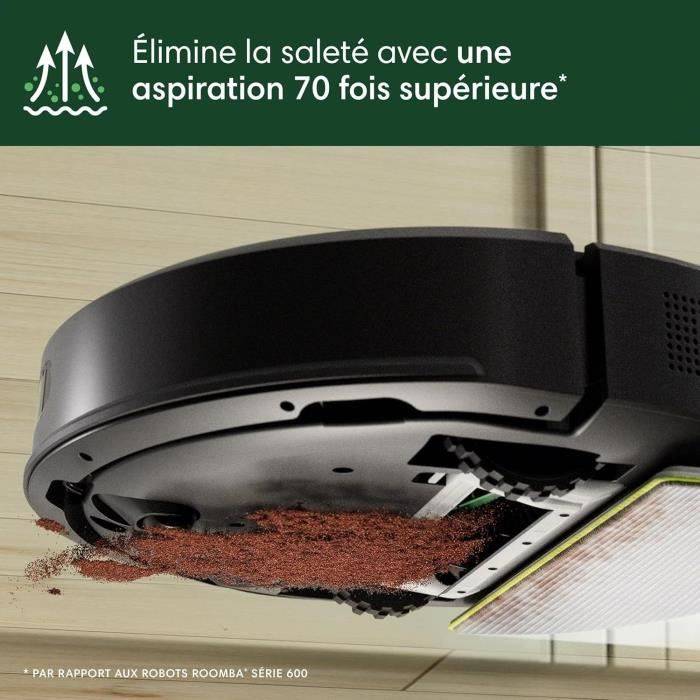 iRobot Roomba 105 Combo - 7000 Pa - 2 uur - LiDAR Navigatie 7KPa-1