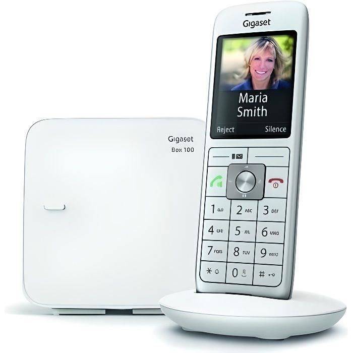 Gigaset CL 660 Draadloze Telefoon - Wit - 400 Contacten - Handsfree-0