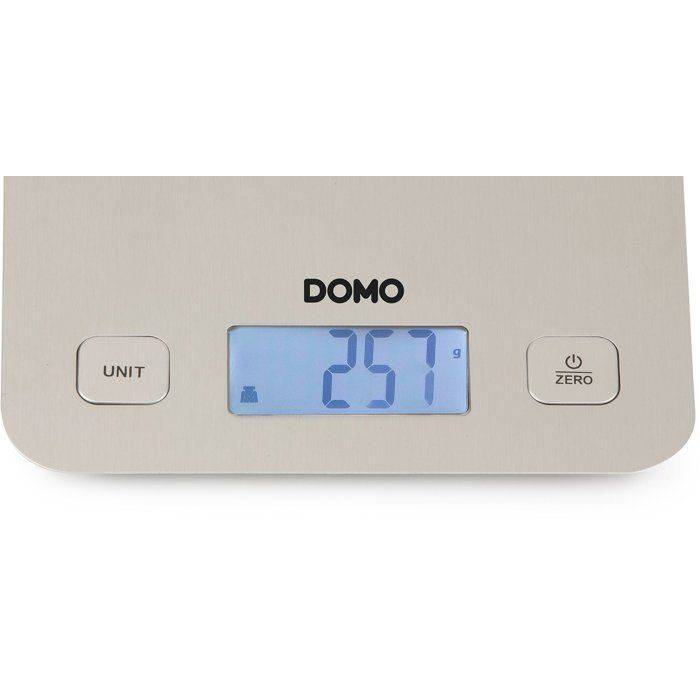 DOMO DO9239W Elektronische Keukenweegschaal - 5 kg Capaciteit - RVS - Tara-functie-4