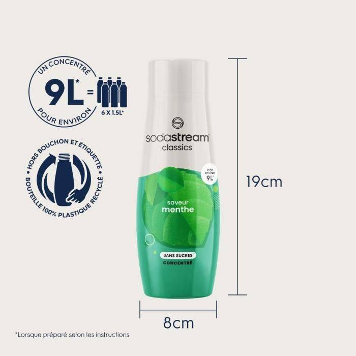SODASTREAM Concentraten - Verpakking van 6 Suikervrije Muntconcentraten - 440 ml-4