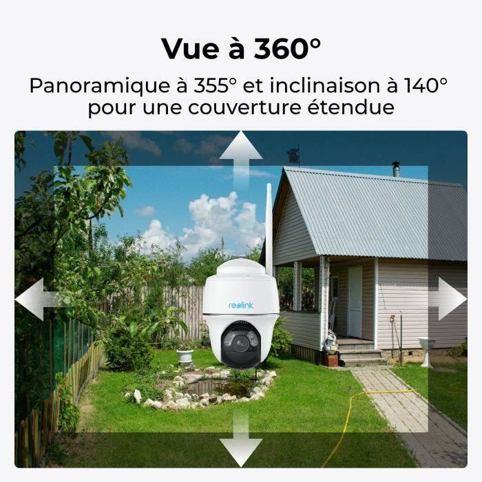 REOLINK B430 Buiten Camera - Zonnepaneel - 5MP - Wit-4
