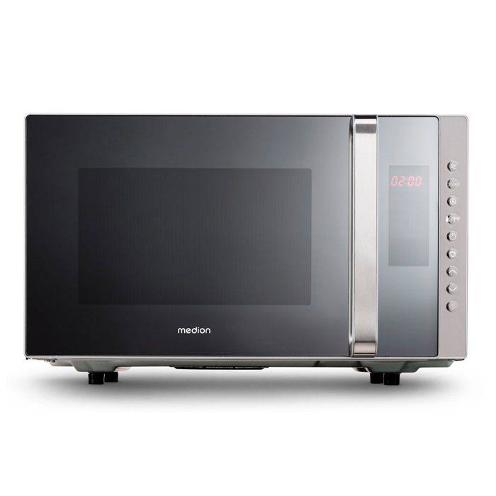 MEDION MD17495 Combinatiemagnetron 23 L - 800W - 1200W Grill - Vrijstaand - Zilver-0