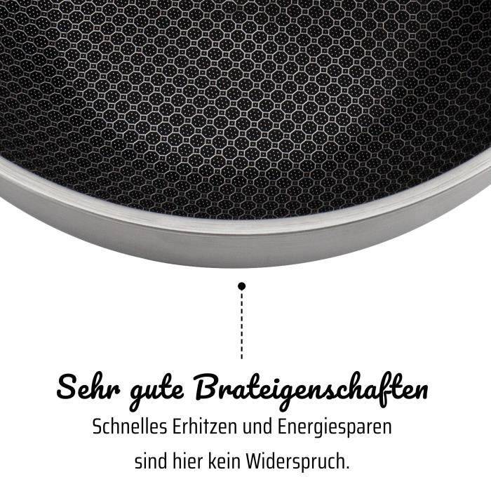 GSW Professionele Wok - 32 cm - Massief RVS - Geschikt voor inductie-4